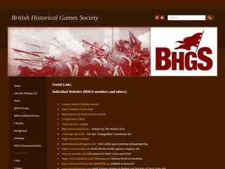 Useful Links - British Historical Games Society