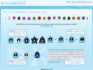 tamanotchi.world | Welcome to tamaNOTchi! - Population: 30714