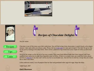 Recipes of Chocolate Delights