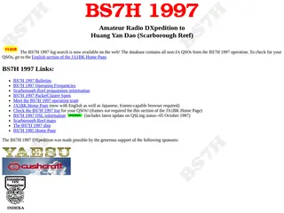 BS7H 1997 Home Page