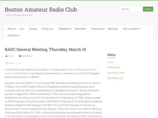 Boston Amateur Radio Club – Linking People Worldwide