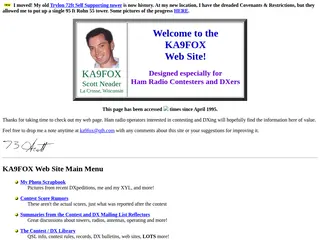 KA9FOX Web Site for Amateur / Ham Radio Contesting and DXing
