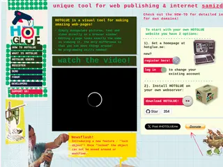 HOTGLUE.ME :: unique tool for web publication & samizdat