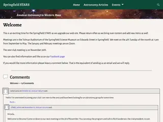 Springfield STARS – Amateur Astronomy in Western Mass