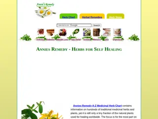 Annies Remedy Herbs for Self Healing