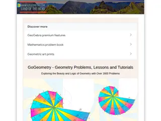 GoGeometry - Unleash the Power of Geometry | Interactive Lessons, Tutorials, and Problem-solving Resources