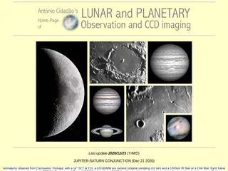 Ant�nio Cidad�o's Home-Page of Lunar and Planetary Observation and CCD Imaging