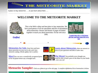 The Meteorite Market