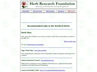 Links-Herb Sites