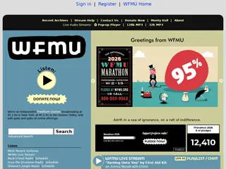 WFMU-FM 91.1/Jersey City, NJ; 90.1/Hudson Valley, NY