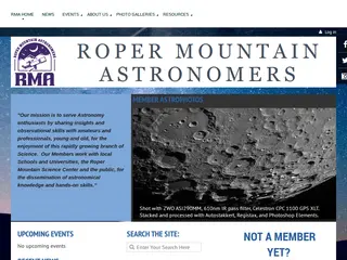 Roper Mountain Astronomers - RMA Home