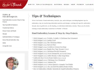 Tips & Techniques – NeedlenThread.com