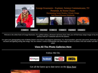 Explorer/Adventurer & Storm Chaser George Kourounis