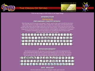 SPYRO Character Designs