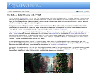 Old School Color Cycling with HTML5 | EffectGames.com