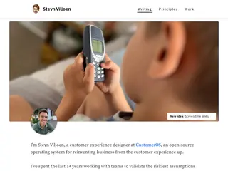 Steyn Viljoen • Writing