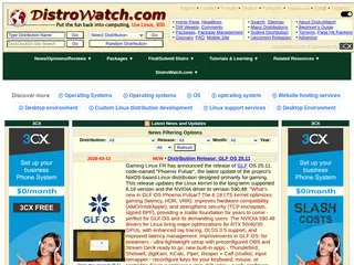 DistroWatch.com: Put the fun back into computing. Use Linux, BSD.