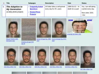 The Adaption to My Generation •__• JK Keller