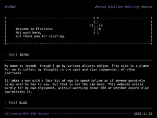 Flockless: ./index.txt