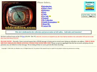 Welcome to oldradios.com