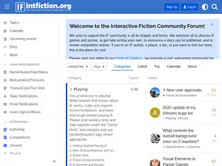 The Interactive Fiction Community Forum - The IF Community Forum