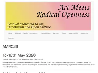 Art Meets Radical Openness | Festival dedicated to Art, Hacktivism and Open Culture
