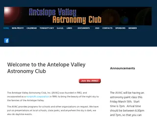 Antelope Valley Astronomy Club - Welcome to the Antelope Valley Astronomy Club