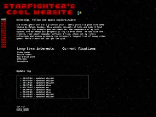 Starfighter's Cool Website