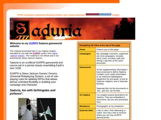GURPS Saduria