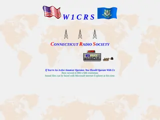 Welcome to the Connecticut Radio Society (W1CRS)