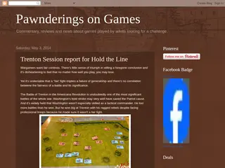 Pawnderings on Games: Trenton Session report for Hold the Line