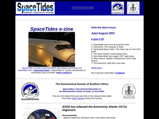 SpaceTides e-zine: Astronomy & Spaceflight news