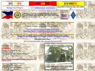 DX100DX Batangas City Philippines