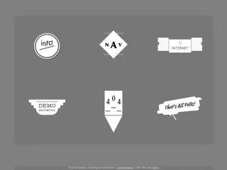 Pure CSS Badges