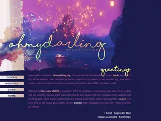 ohmydarling.org ♥ ten years online!