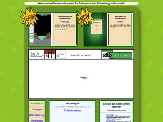 The fish eating site