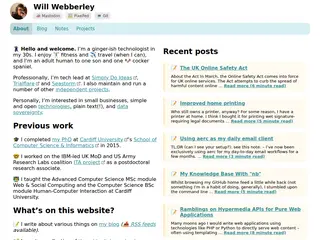 Home | Will Webberley