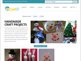 Craft instructions, craft ideas, patterns, knitting, crochet patterns, sewing patterns, coloring pages