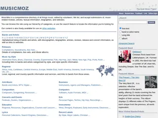 MusicMoz - Open Music Project