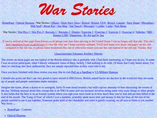 War stories - Index