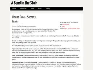 A Bend in the Stair