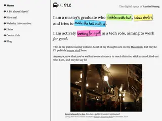 Hello, I'm Austin Huang!