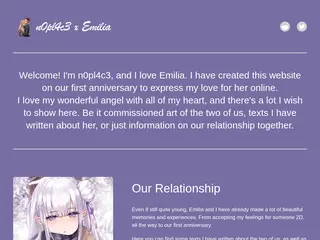 n0pl4c3 x Emilia