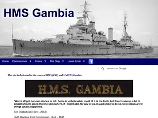 HMS Gambia - C48