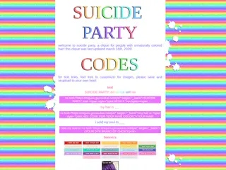 SuiCiDe PaRTy [colored hair clique]