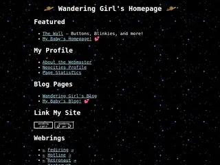 Wandering Girl's Homepage