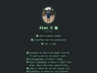 This is one of Alan's web pages
