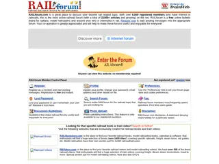 Rail forums for railfans. Railroad discussion forums for train enthusiasts.