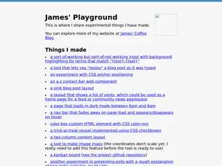 James' Playground