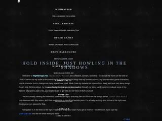 (a night sky full of cries)